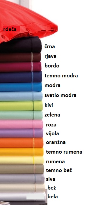 Barvna paleta blaga - 100% letni bombaž - PLATNO