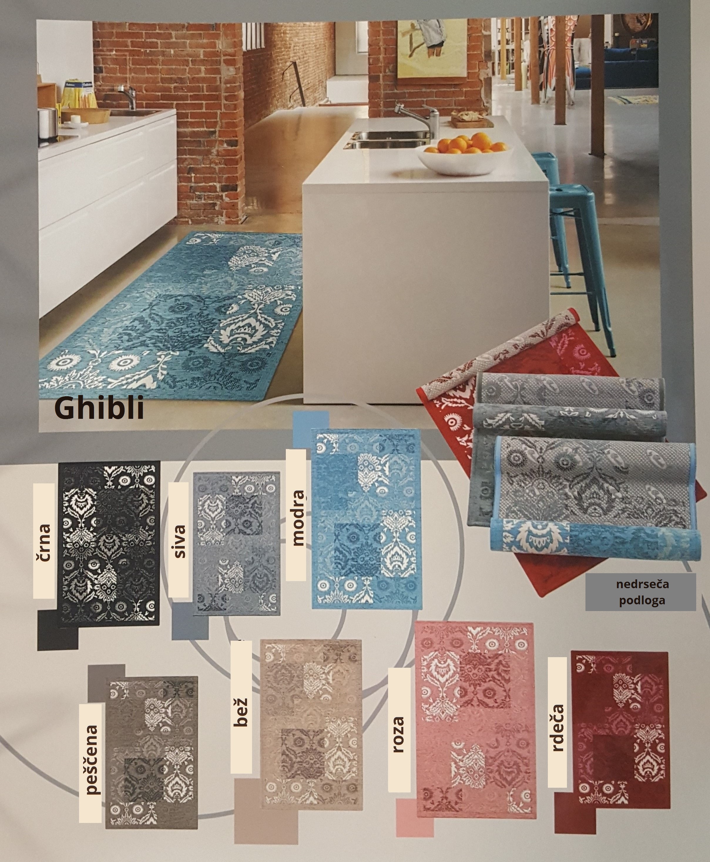 motiv GHIBLI - možne barve