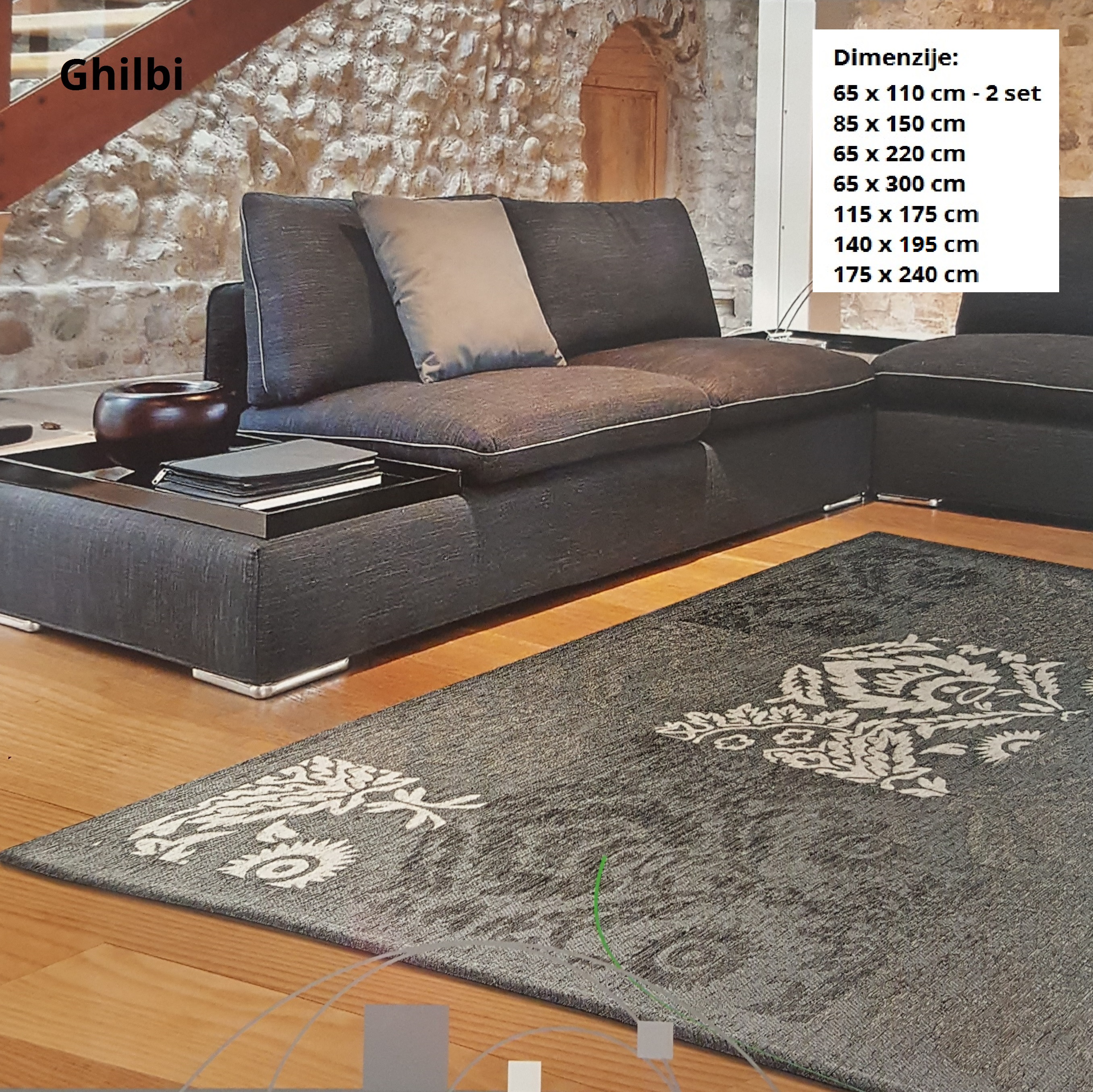 motiv GHIBLI - dimenzije