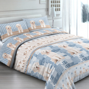 motiv posteljnine - KUŽKI